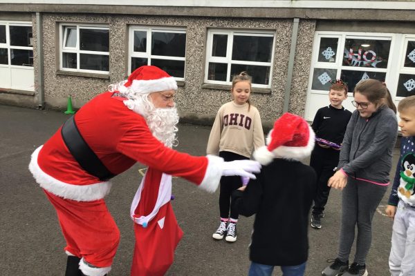 Santa Visits St Brigid's