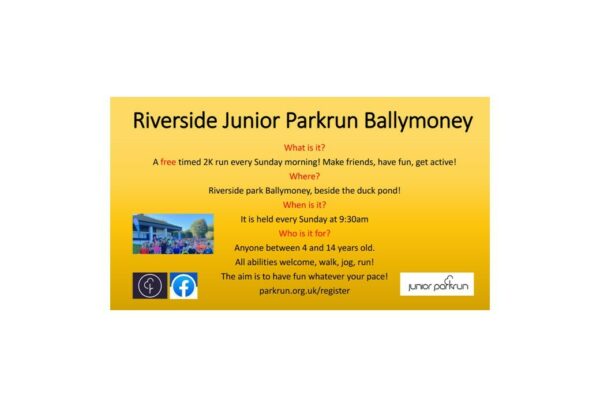 Riverside Junior Park Run Ballymoney